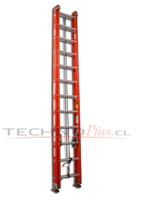 Escaleras telescópicas certificadas de aluminio, hierro y fiberglass
